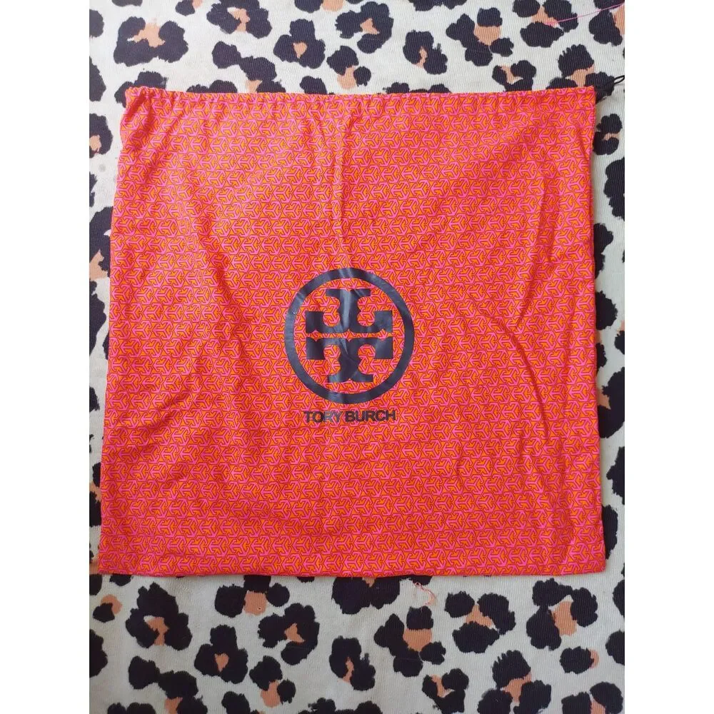 Tory Burch Duster Bag Pink Orange 23